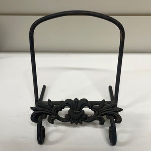 Cast Metal Decorative Floral Easel